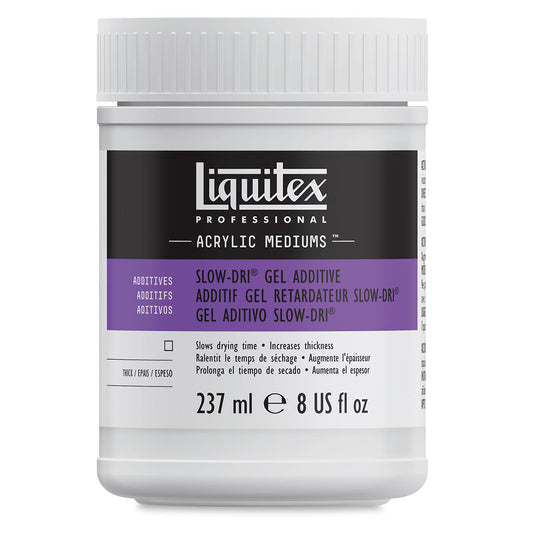 LIQUITEX SLOWDRI GEL RETARDER 8OZ
