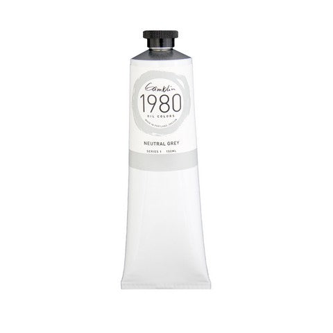 Gamblin 1980 Oil Colors - Neutral Grey