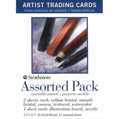STRATHMORE ATC ASST PAK 2.5X3.5 12SH