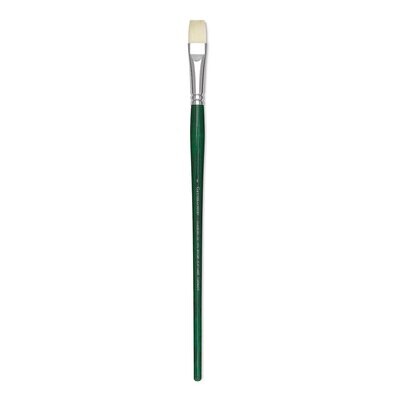 GAINSBOROUGH OIL/ACRY WHITE BRISTLE LONG HANDLE BRIGHT 8