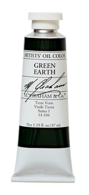 M GRAHAM GREEN EARTH 37ML OIL COLOR