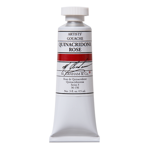 M. Graham 15ML Gouache - QUINACRIDONE ROSE