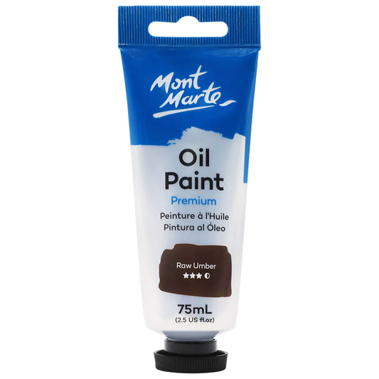 MONT MARTE Oil Paint 75ml - Raw Umber