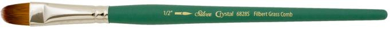 Silver Brush Crystal Series Brushes - 1/2 in., filbert grass co