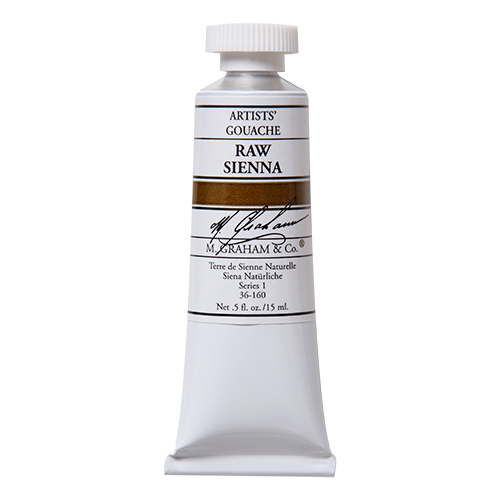 M. Graham 15ML Gouache - RAW SIENNA
