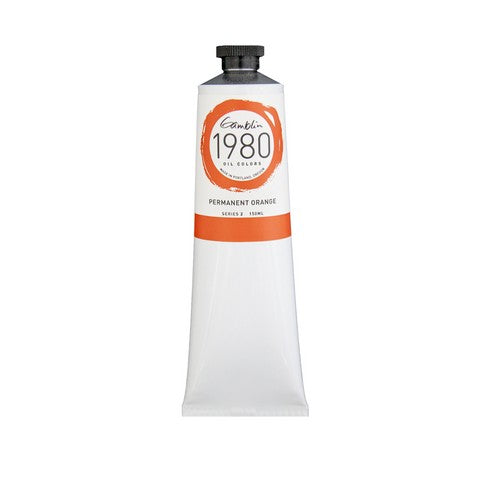 Gamblin 1980 Oil Colors - Permanent Orange