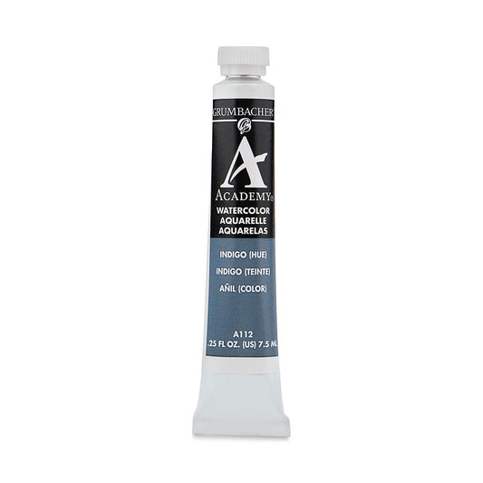 GRUMBACHER ACADEMY WATERCOLOR INDIGO 7.5ML