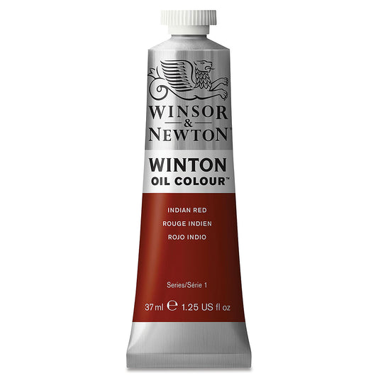 WINSOR & NEWTON WINTON OIL COLOUR 37ML INDIAN RED