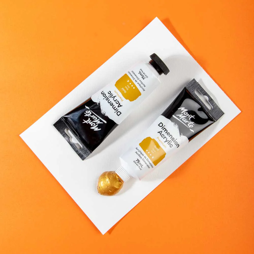 MONT MARTE DIMENSIONS ACRYLICS 75ML  - Gold
