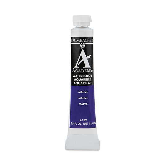 GRUMBACHER ACADEMY WATERCOLOR MAUVE 7.5ML