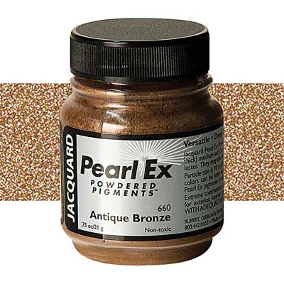 JACQUARD PEARL EX .50 OZ POWDERD PIGMENT 660 ANTIQUE BRONZE
