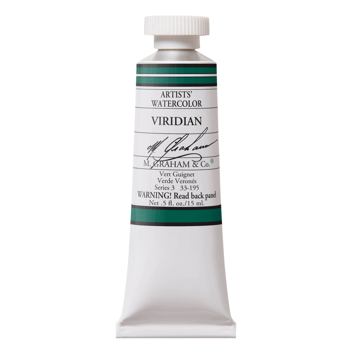 M GRAHAM Viridian .5oz Watercolor