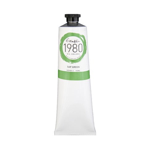 Gamblin 1980 Oil Colors - Sap Green