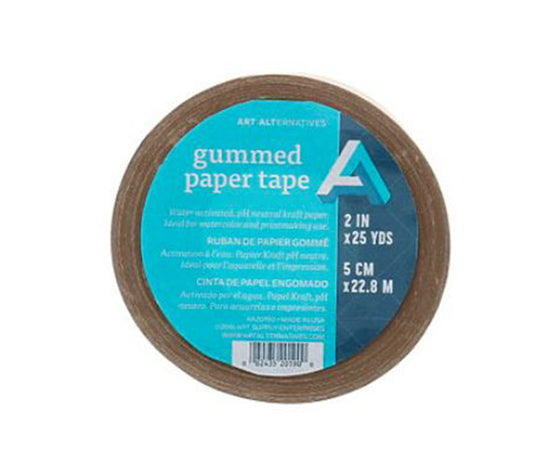 Art Alternative Gummed Watercolor Paper Tape 2.8-inch by 82-feet long.