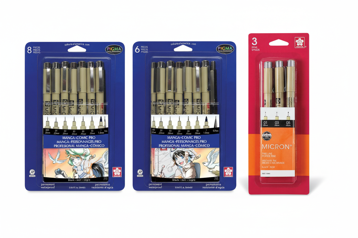 Sakura Pigma Micron Clean Product Shot